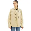 G-Star G-Startil kvinder. D25230-D766-C531 Beige overshirt med tape (XS), Casual, Bomuld