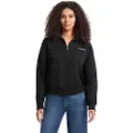 GUESS Dark Halv Lynlås Sweatshirt