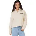 Rip Curl Surf Puff Halv Lynlås Sweatshirt