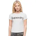 Superdry Core Logo City Fitted T-shirt Med Korte ærmer