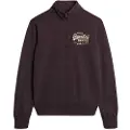 Superdry Classic Vl Graphic Halv Lynlås Sweatshirt
