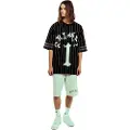 Grimey Causing Panic Heavyweight Football T-shirt Med Korte ærmer