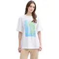 Tom Tailor Boyfriend Print T-shirt Med Korte ærmer
