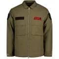 Replay Replaytil mænd. M8471.000.85328 Twill-jakke grøn (XL), Casual, Polyester