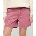 Superdry Superdrytil kvinder. W7110422A Klassiske chino-shorts i pink (XS), Casual, Bomuld