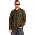 G-Star G-Startil mænd. D25199-D386-G739 Slant Pocket Regular Shirt grøn (S), Casual, Lange ærmer, Bæredygtig