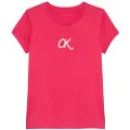 Calvin Klein Jeans Glitter Slim Fit T-shirt Med Korte ærmer