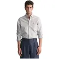Gant Slim Oxford Banker Stripe Skjorte Med Lange ærmer