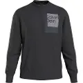 Calvin Klein Overlay Box Logo Sweatshirt
