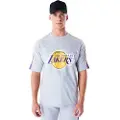New Era Nba Panel Los Angeles Lakers T-shirt Med Korte ærmer
