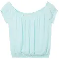 Tom Tailor Cropped Allover Printed ærmeløs Bluse