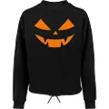 Mc Clothes Halloween Pumpkin Face Oversized Sweatshirt