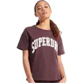 Superdry Varsity Arch Boxy T-shirt Med Korte ærmer