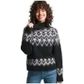 Superdry Vintage Slouchy Fairisle Knit Trøje