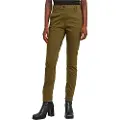 G-Star G-Startil kvinder. D16311-D950-C744 Weld High Skinny Bukser grøn (29/32), Casual, Bomuld