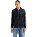 Armani Exchange AIX Armani Exchangetil mænd. 8NZMSHZ9N1Z1583 Navy sweatshirt med stretch (M), Casual, Polyester, Blå