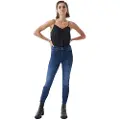 Salsa Jeans 122676 Bliss Cropped In Rinse Jeans
