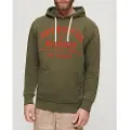 Superdry Workwear Flock Graphic Hættetrøje