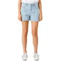 Name it Pinizza Mom Fit Højtaljede Denim Shorts