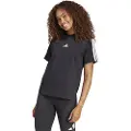 Adidas Essentials 3 Stripes Cotton T-shirt Med Korte ærmer