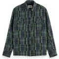 Scotch & Soda 179868 Relaxed Fit Skjorte Med Lange ærmer