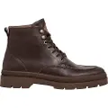 Hackett Londontil mænd. HMS200055 Patrick City ankelstøvler i læder, brun (45), Fast, Blonder, Casual
