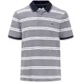 Fynch&Hatton 2-tone Stripe Kortærmet Polo