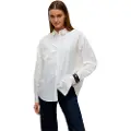 Vero Moda Paris Loose Oxford Skjorte Med Lange ærmer