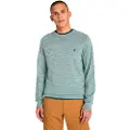 Timberland Timberlandtil mænd. TB0A62KYA0B1 Williams River-trøje grønlig grå (3XL), Casual, Økologisk bomuld, Bæredygtig