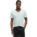 Superdry Raw Edge Slub V T-shirt Med Korte ærmer