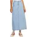Jack & Jones Aura Denim Jjxx Højtaljet Langt Nederdel