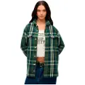 Superdry Merchant Heavy Checked Pluse Size Jakke