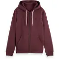 Scotch & Soda Logo Badge Sweatshirt Med Lynlås