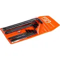 Bahco Long Phosphated T7-t50 Torx-nøglesæt 11 Enheder