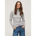 Pepe Jeans Pepe Jeanstil kvinder. PL701888 Bella jumper grå (M), Casual, Bomuld