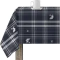 Play Fabrics Laminerede Berøringsvenlige Harpiksdug Pletbestandig Ravenclaw-billede 300x140 Cm