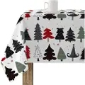 Muare Glædelig Jul Resin Anti-stain Dug 14 140x139 Cm