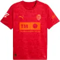 Puma Valencia CF 25/26 Away Jersey Youth, Clothing, Dark Crimson/Dark Earth, 5-6Y