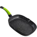 Supreme Økologisk Sten Grill Med Glat Overflade 24 Cm