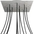 Creative Cables Kroq4012f106 Xxl Rose-one Kvadratisk Rosesæt I Cement