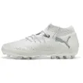 Puma FUTURE 8 ULTIMATE MG Football Boots Unisex, Shoes, White/Matte Silver, 40.5