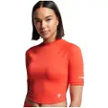 Superdry Run 3/4 Tight Crop T-shirt Med Korte ærmer