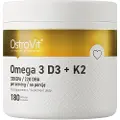 OstroVit - Omega 3 D3+K2 180 kapsler