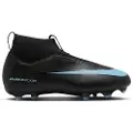 Nike Jr. Mercurial Superfly 10 Academy-high top-fodboldstøvler til flere typer underlag til mindre/større børn - sort