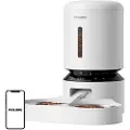 Petlibro Granary Camera Feed Dispenser with Double Bowl 5L - White