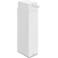 Zack Sæbedispenser LINEA 190 ml, stående, hvid, rustfrit stål,