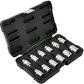 JBM 1/2´´ Sæt Med 12 Bits 12 Stykker