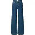 Selected Højtaljet Jeans Med Vide Ben