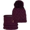 Buff Knitted & Fleece Beanie