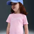 Nike Dri-FIT All Day Play-T-shirt til småbørn - Pink